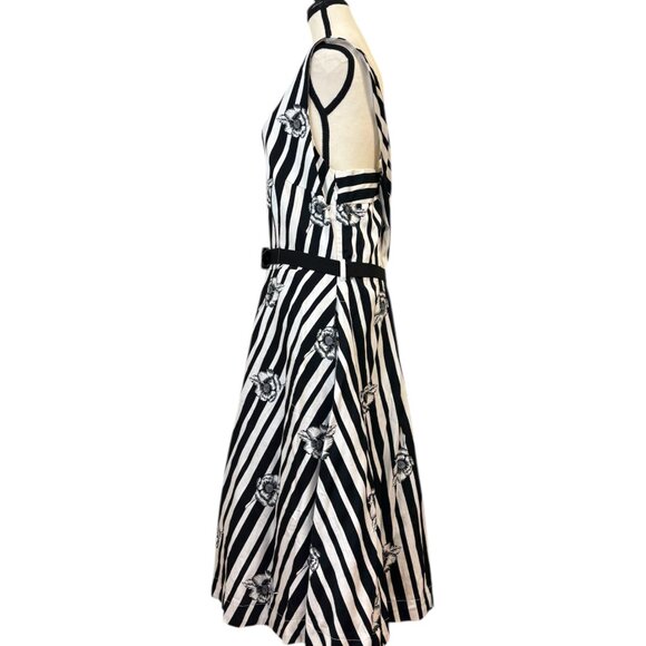 City Chic (Additionelle) Black & White Sleeveless Dress (18) - Picture 2 of 3